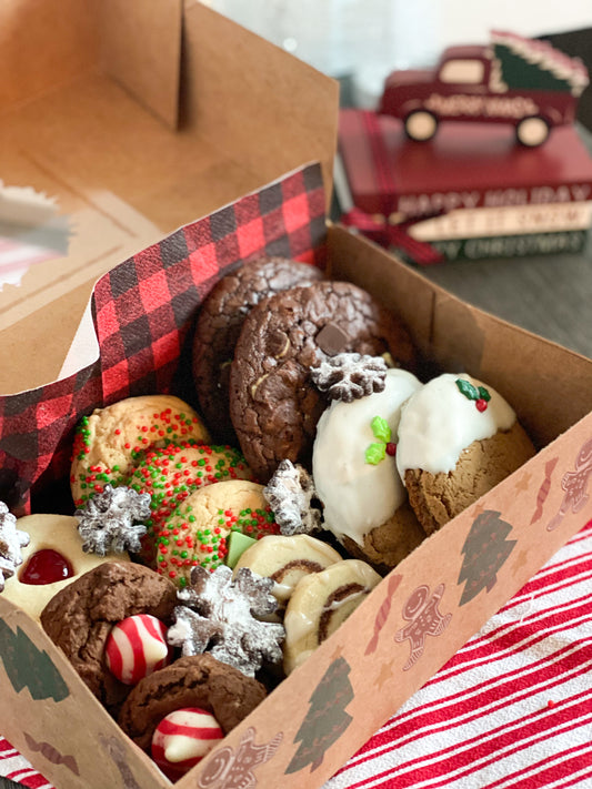 Christmas cookie box