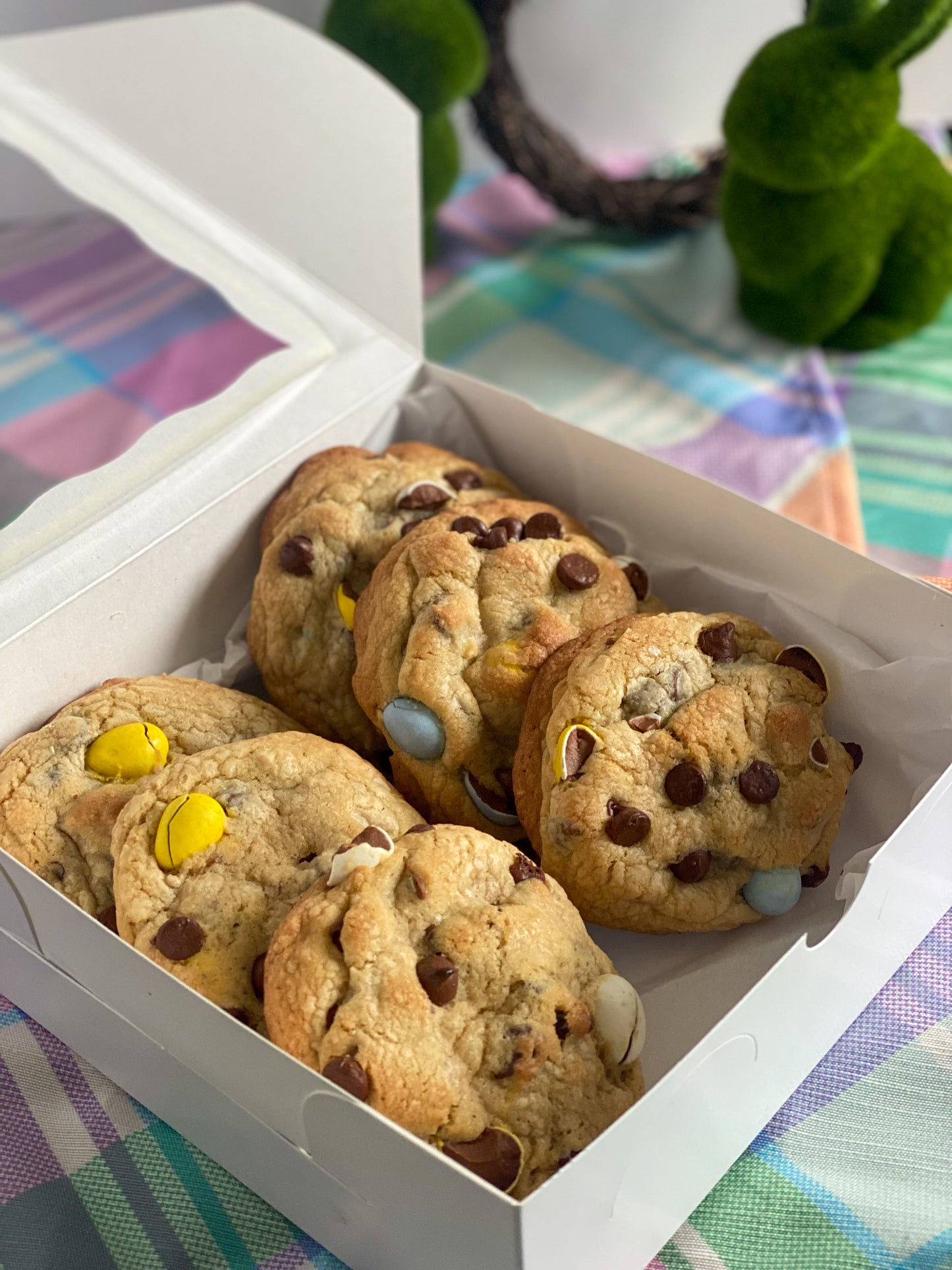 Easter mini egg cookie box