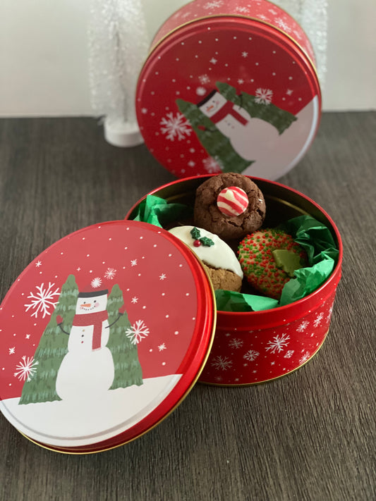 Mini Christmas cookie box