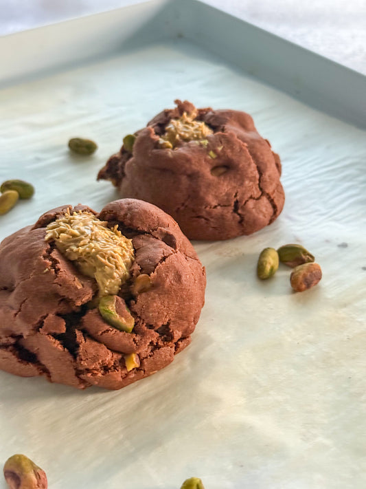 Chocolate Dubai cookies