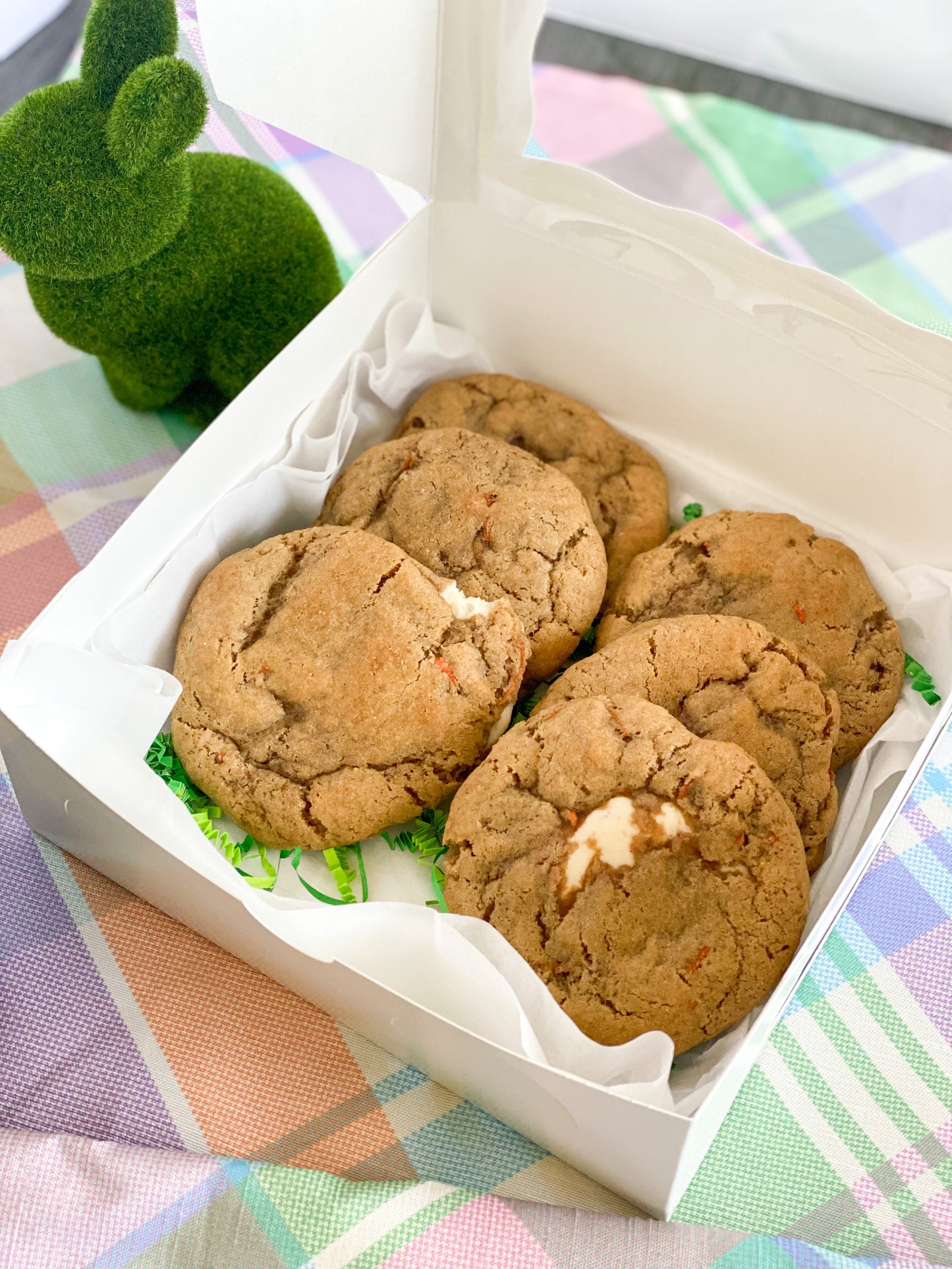 Easter carrot cake cookie box