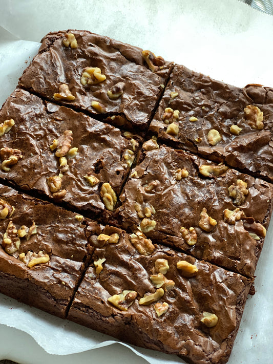 Walnut brownie